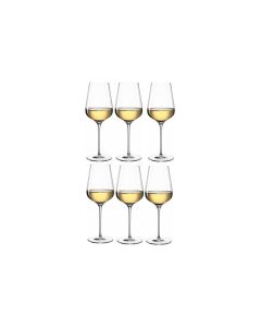 Leonardo Weissweinglas Brunelli 580 ml, 6 Stück, Transparent