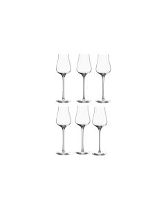 Leonardo Grappaglas Brunelli 210 ml, 6 Stück, Transparent