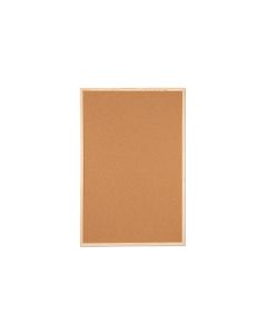 dufco Pinnwand 60 cm x 90 cm, Hellbraun