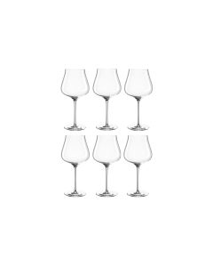 Leonardo Rotweinglas Brunelli 770 ml, 6 Stück, Transparent