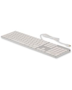 LMP Tastatur KB-1843 Silber, CH-Layout mit Ziffernblock