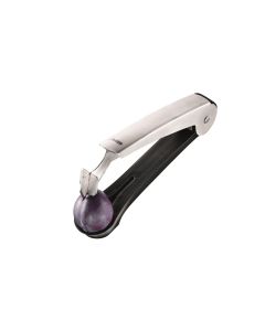 GEFU Zwetschgenentkerner Dropio Schwarz/Silber