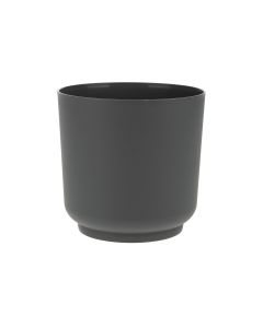 Opiflor Pflanzengefäss Satina Ø 15 cm, Anthrazit