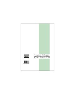 Favorit Zeichenpapier 65 g, 21 x 29.7 cm, 25 Blatt, Transparent