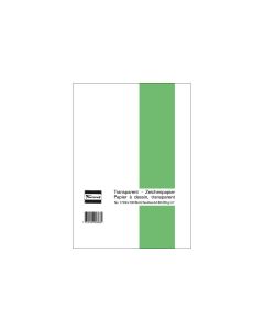 Favorit Zeichenpapier 80/85 g, 21 x 29.7 cm, 100 Blatt, Transparent