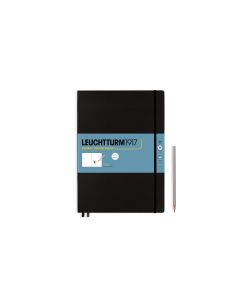 Leuchtturm Malbuch Master A4 +, Schwarz