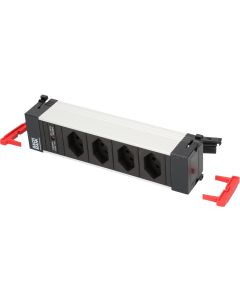 Bachmann Einbausteckerleiste POWER FRAME 4x T13
