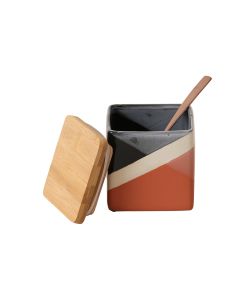 Esmée Vorratsbehälter 0.75 l, Braun/Schwarz