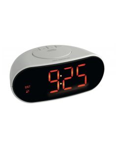 TFA Dostmann Funkwecker Digital Weiss