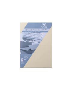 Artoz Blankokarte 1001, A5, 5 Blatt, Chamois