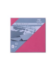 Artoz Couvert 1001, 16 x 16 cm, 5 Stück, Fuchsia