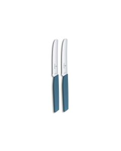 Victorinox Tafelmesser Swiss Modern 2 Stück, Blau