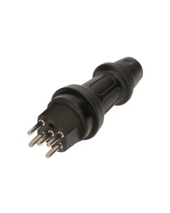 TH55 Montagestecker T15 IP55, Schwarz