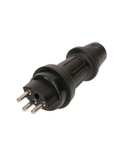 TH55 Montagestecker T23 IP55, Schwarz