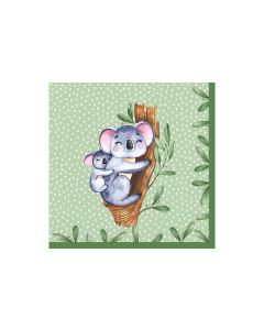 Paper + Design Papierservietten Koalas 33 cm x 33 cm, 20 Stück