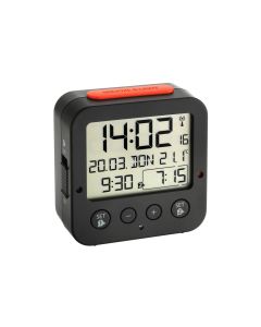 TFA Dostmann Digitalwecker Bingo Schwarz