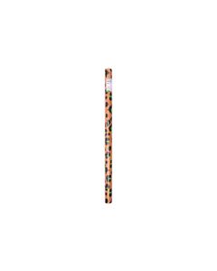 Rico Design Geschenkpapier Leo Grün/Orange, 70 x 3 m
