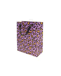 Rico Design Geschenktasche Leo 1 Stück, Gelb/Rosa, 26 x 32 x 12 cm