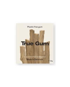 True Gum Kaugummi Lakritze & Eukalyptus 21 g