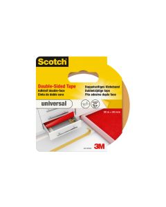 3M Doppelseitiges Klebeband Universal 50 mm x 20 m, Braun