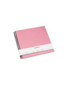 Semikolon Fotoalbum 34.5 x 33.2 cm Rosa, 50 cremeweisse Seiten