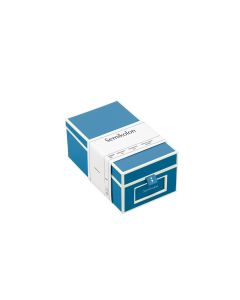 Semikolon Visitenkartenbox Blau
