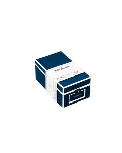 Semikolon Visitenkartenbox Marineblau