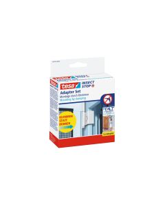 tesa Adapter für Fliegengitter FALT, Weiss