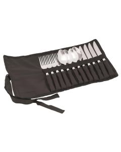 Easy Camp Outdoor-Besteck-Set Family Cutlery Schwarz