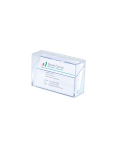 Sigel Visitenkartenbox 9.5 x 6 x 3 cm, Transparent