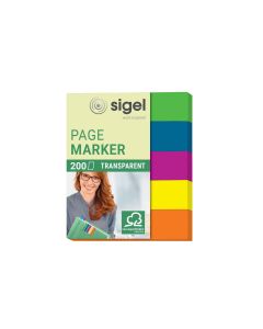Sigel Page Marker Mini 200 Stück, Mehrfarbig