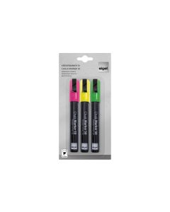 Sigel Kreidemarker Gelb/Grün/Pink