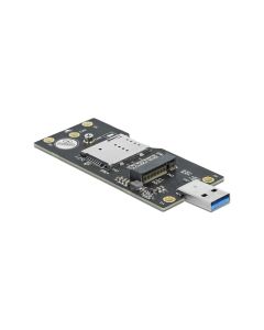 Delock Externes Gehäuse USB 3.0 zu M.2 mit SIM Slot