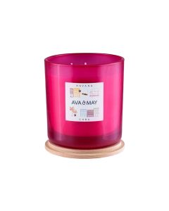 AVA & MAY Duftkerze Havanna Gross, 500 g