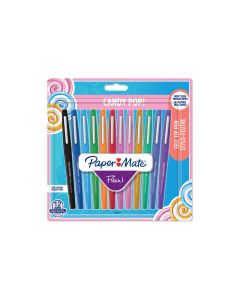 Paper Mate Fineliner Flair Medium Candy Pop 0.7 mm, 12 Stück