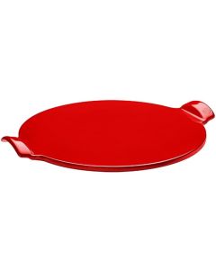Emile Henry Pizzastein Ø 36.5 cm Rund, Rot