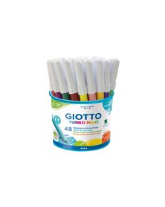 Giotto Filzstift Turbo Color Maxi 48 Stück