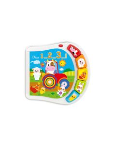Chicco Beschäftigungsspielzeug Zahlen Farmbuch