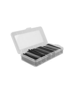 Delock Schrumpfschlauch 196-teilig Sortimentsbox, Schwarz