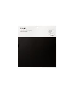 Cricut Stickerpapier Smart 30.5 x 30.5 cm, 10 Blatt, Schwarz
