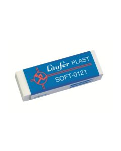 Läufer Radiergummi Soft 0121 Weiss