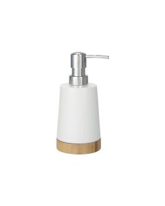 Wenko Seifenspender Bamboo 330 ml, Weiss