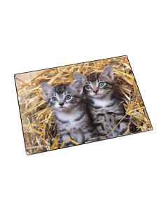 Läufer Schreibunterlage Katzen im Stroh 40 x 53 cm, 1 Stück