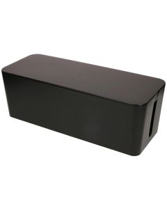 Max Hauri Kabelbox gross Schwarz