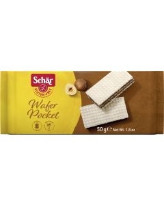 Dr.Schär Wafer pocket Haselnuss glutenfrei 50 g