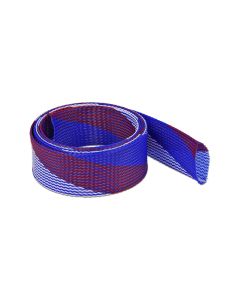 Delock Kabelschlauch dehnbar, 2 m x 50 mm Blau Rot Weiss
