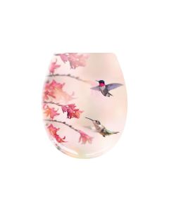 Kleine Wolke Toilettensitz Kolibri mit Absenkautomatik, Rosa