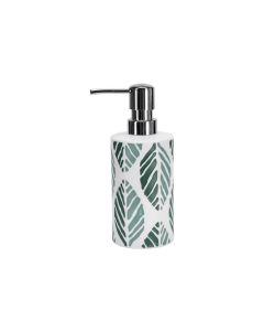 Kleine Wolke Seifenspender Leaf 300 ml, Grün/Weiss