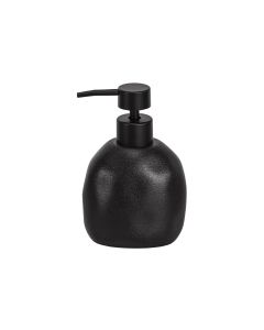 See Mann Garn Seifenspender Flint 300 ml, Schwarz