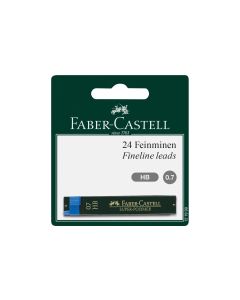 Faber-Castell Schreibmine Feinmine Super Polymer 0.7 mm, HB, Schwarz